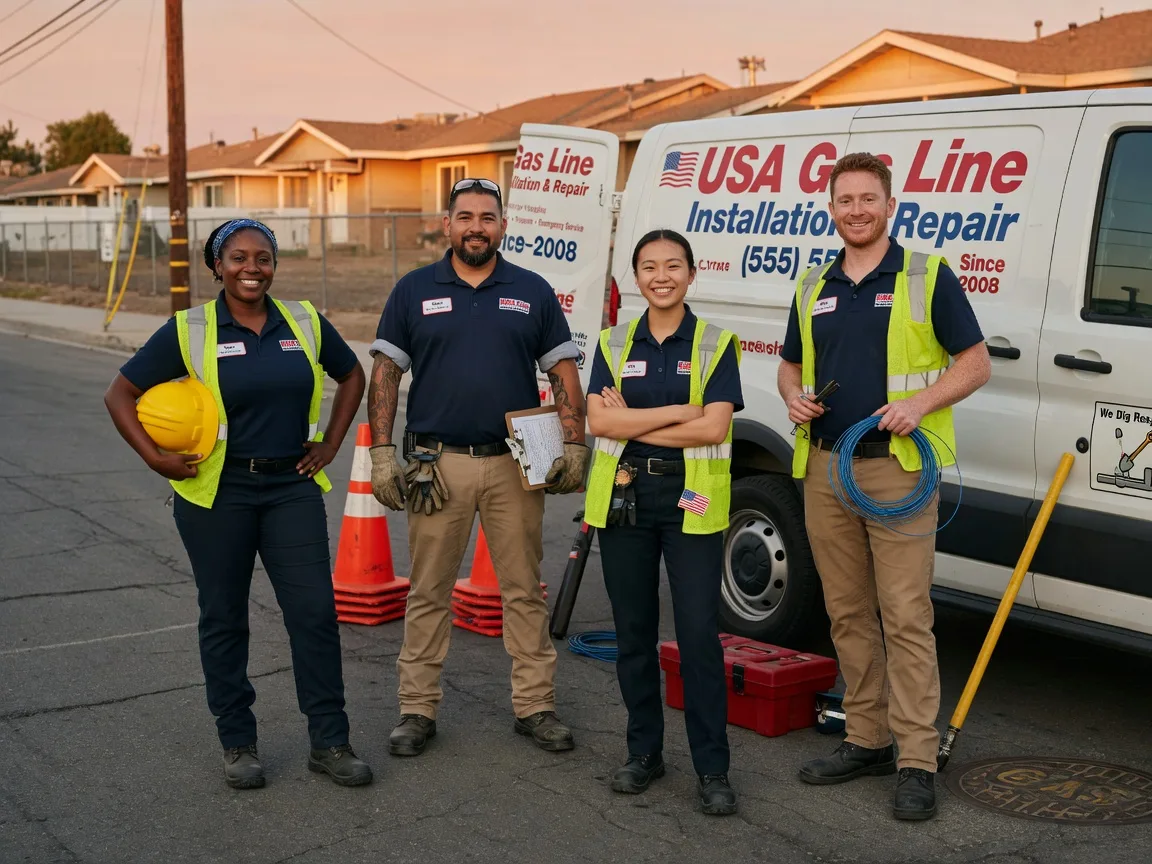Gas Line Installation company in Aledo, IL